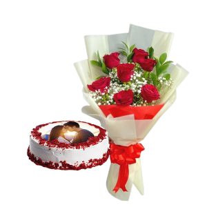Valentines Day Cake in Dubai