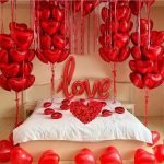 Romantic  Room Decor Dubai-Balloons & Flower