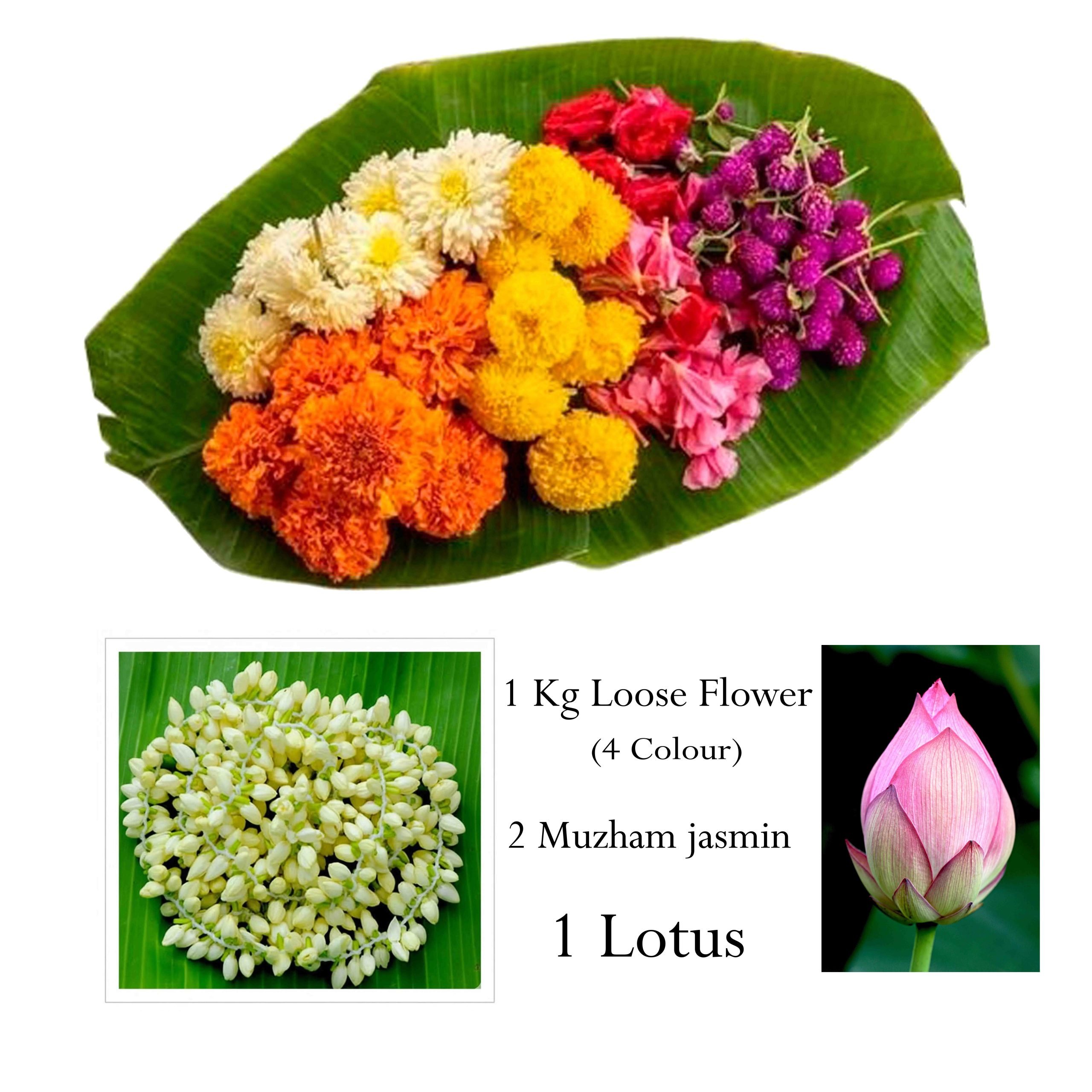 Onam Combo -1 Onam Flowers -Combo 1 - Image 1